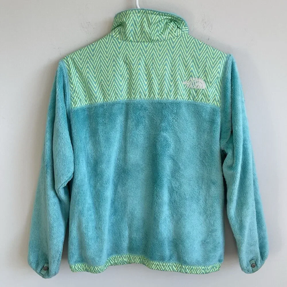 The North Face Girls Denali Thermal Fleece Jacket -‎ Mint Blue- Large 14/16